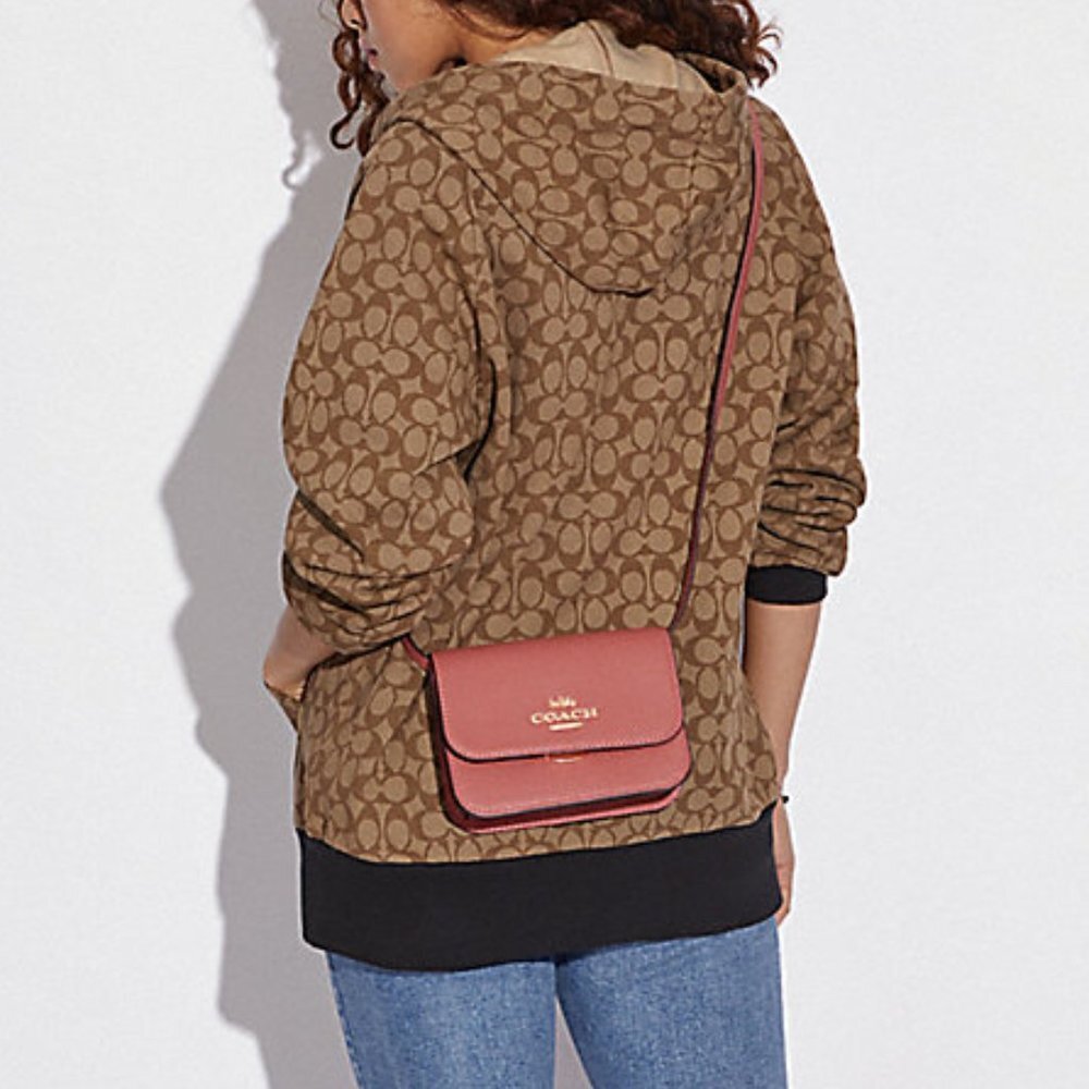 Coach Mini Brynn Crossbody Gold / Taffy - Picture 4 of 16
